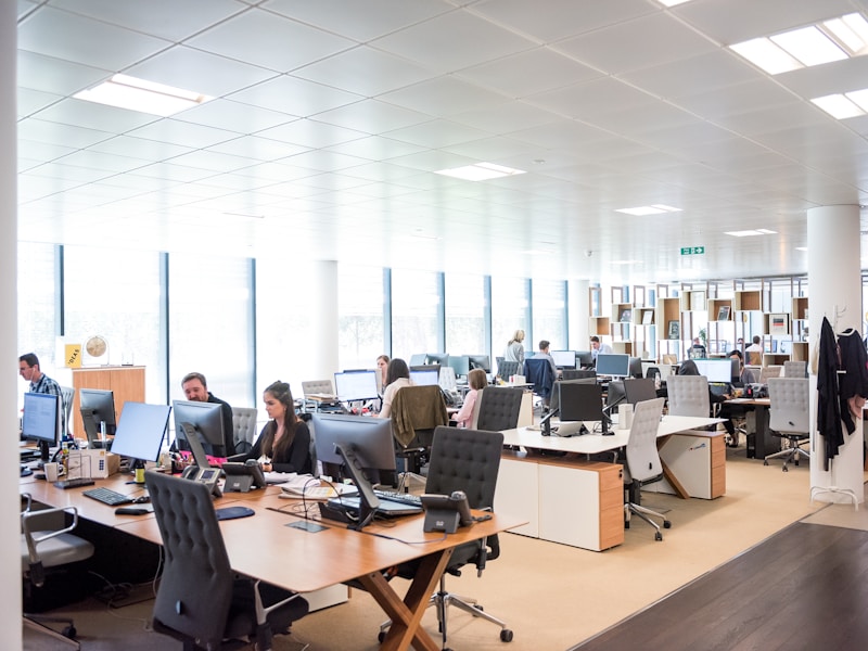 Modern data center workspace
